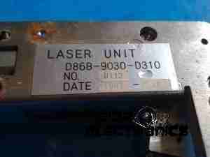 Laser Unit Label