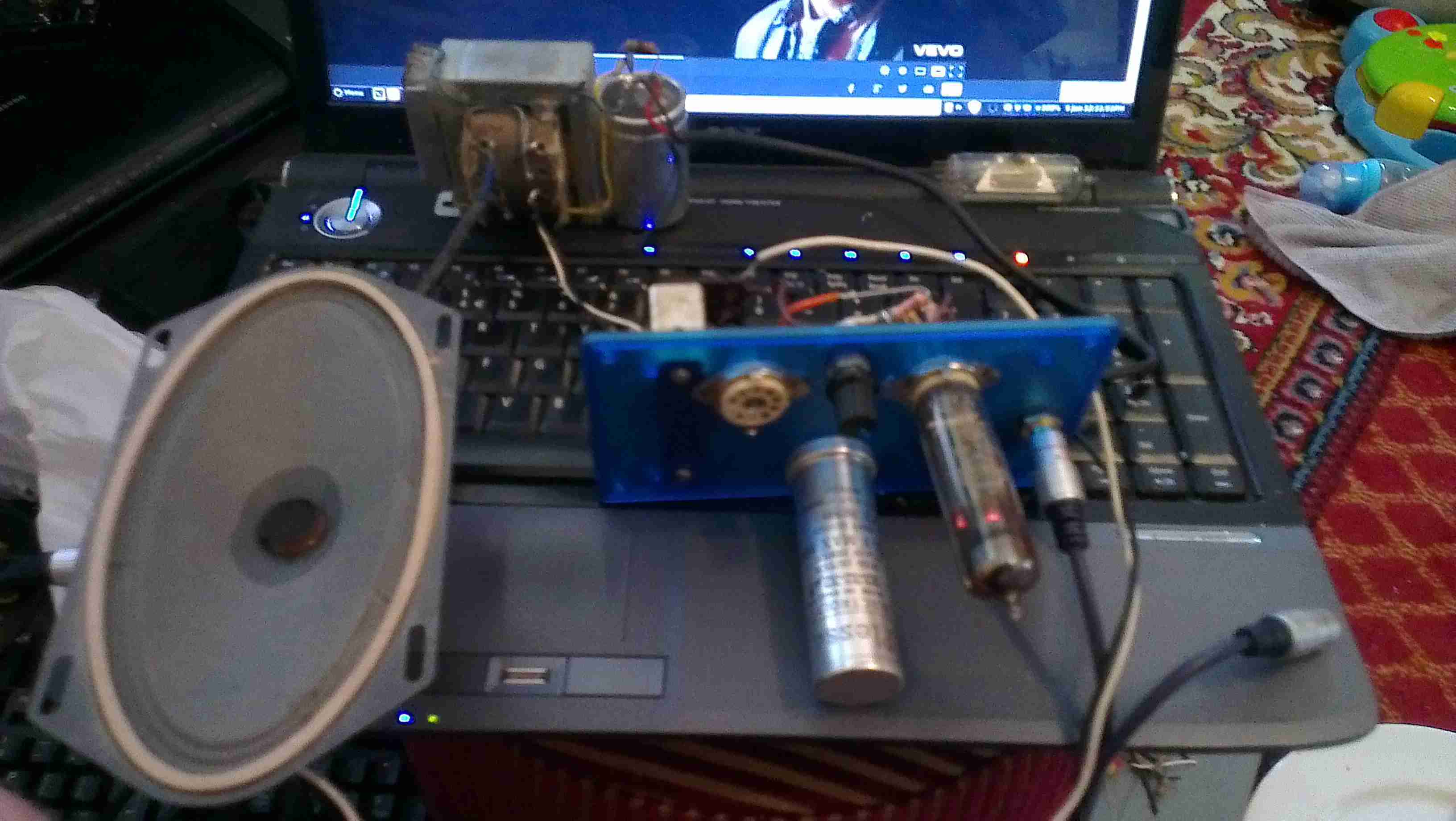 Amplifier Section First Test