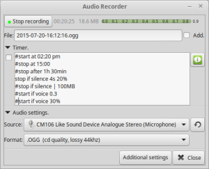 Recorder Screenshot