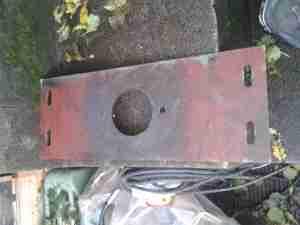 Pump Mounting Plate