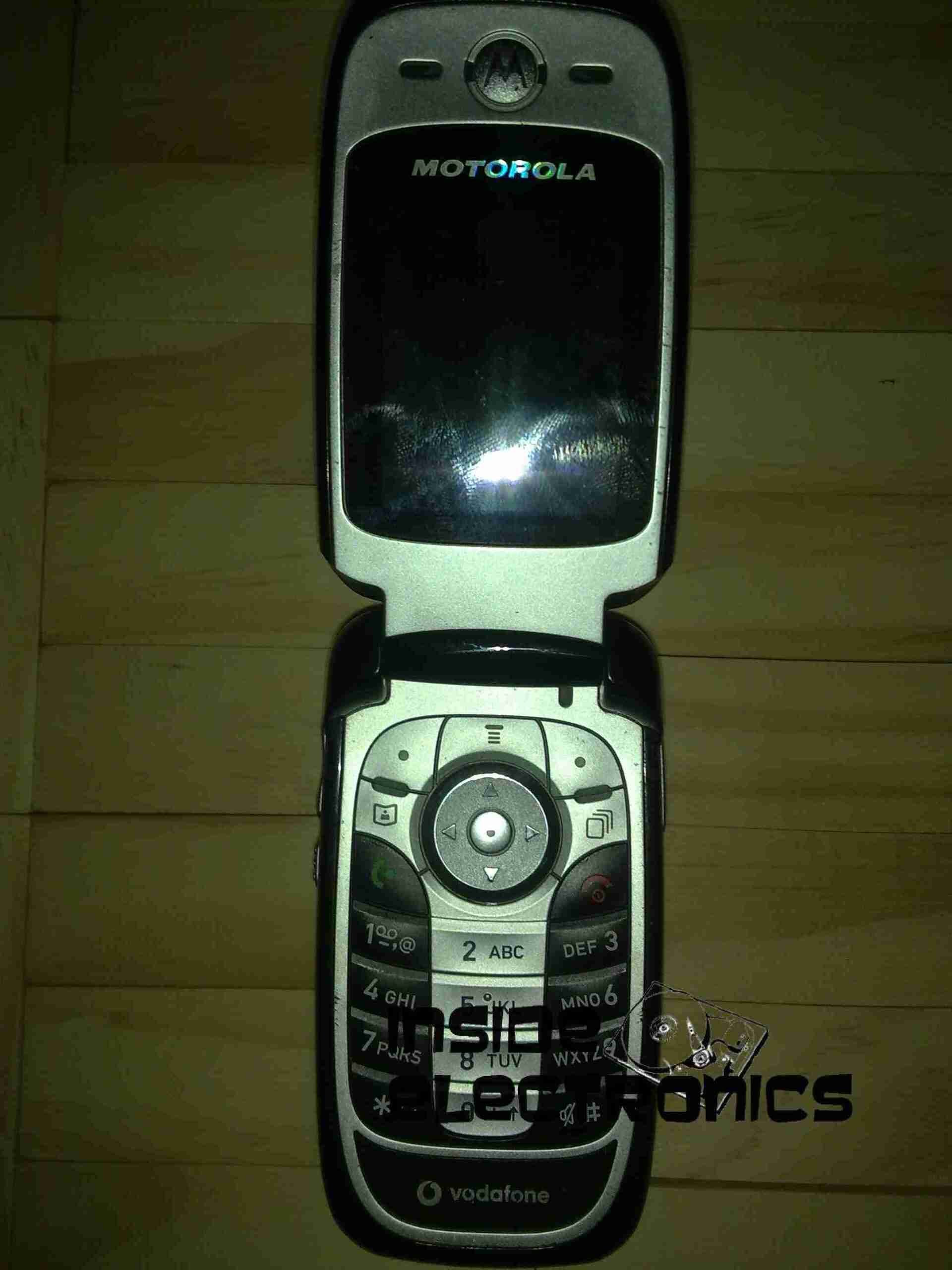 Motorola V360v Experimental Engineering