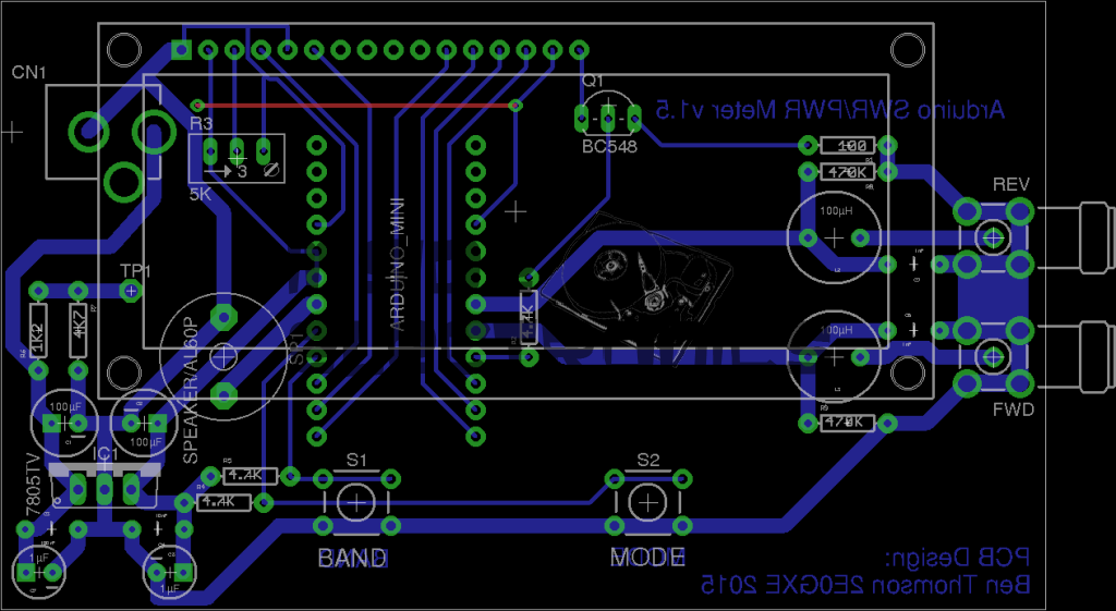 Arduino Based SWR/PWR Meter – The Board – Experimental Engineering