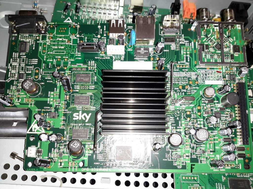 Sky+ HD Set Top Box – Experimental Engineering
