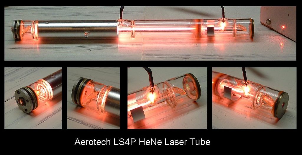 Aerotech LS4P He-Ne Laser Tube