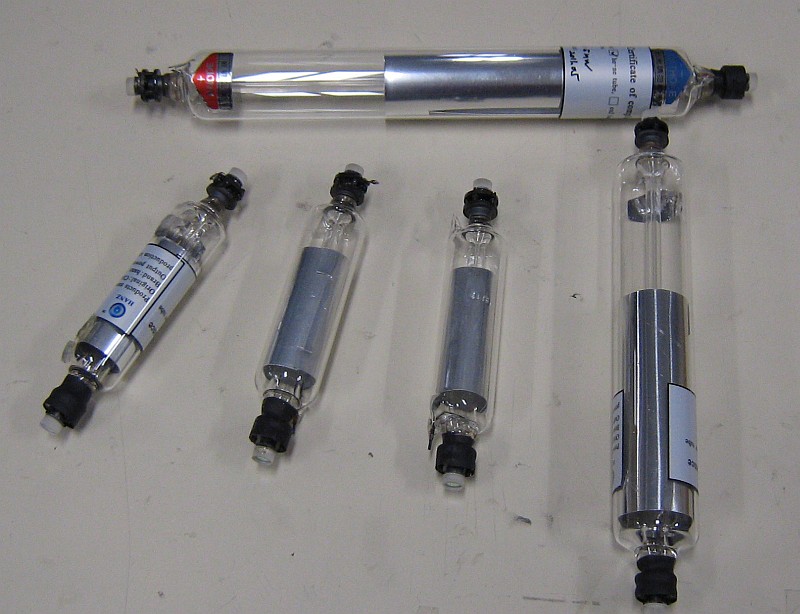 Several Artworldcn He-Ne Laser Tubes