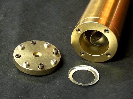 View Inside Hughes Model 3184H He-Ne Laser Head