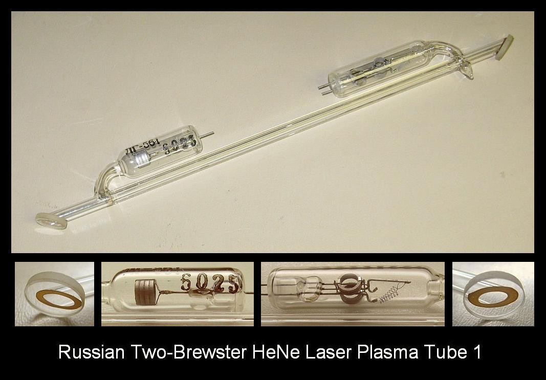 Russian Two-Brewster He-Ne Laser Plasma Tube 1