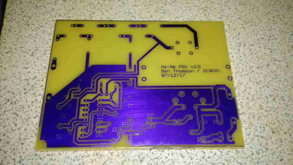 Etching PCBs With Dry Film Photoresist Experimental Engineering