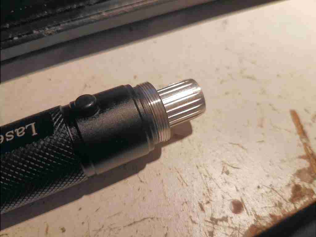 eBay Green Laser Pen Unexpected High Power Experimental Engineering