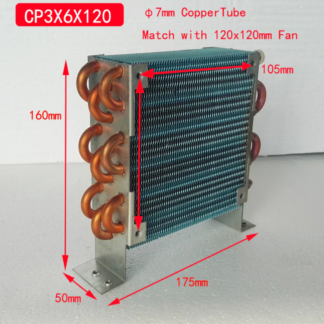 CP3X6X120 Condenser/Evaporator Coil